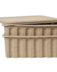 PAPER PULP BOX - LARGE - SET OF 2