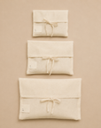 GIFTBAGS - SET OF 3 - NATURAL