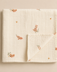 SWADDLE 120x120 - flowers