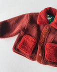 La Oca reversible sheepskin jacket - baby
