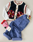 Lilac corduroy pants - kids