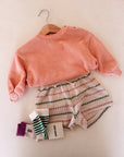 FLEECE SWEATER PEACH - BABY