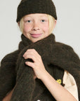 GILET EAST GEMÊLEERD DENNENGROEN - KIDS