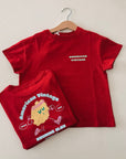 FIZVALLEY T-SHIRT RUBIS VINTAGE - KIDS