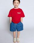 FIZVALLEY T-SHIRT RUBIS VINTAGE - KIDS