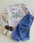 T-SHIRT FIZVALLEY LILAC BLUE - KIDS
