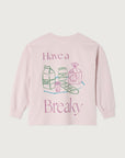 T-SHIRT FIZVALLEY LILAC BLUE - KIDS