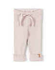 RIB LEGGING OLD ROSE - baby