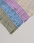 MUSLIN CLOTH 70X70 - light blue