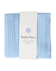 MUSLIN CLOTH 70X70 - light blue