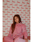 Mia Overshirt – Velvet Rose