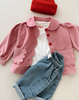 Mia Overshirt – Velvet Rose