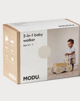 3-IN-1 BABY WALKER - Sand Grey / Honey Yellow