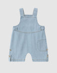 Denim Overall Shorts