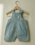 Denim Overall Shorts