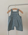Denim Overall Shorts