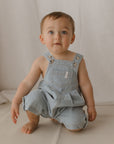 Denim Overall Shorts