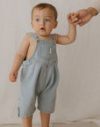 Denim Overall Shorts