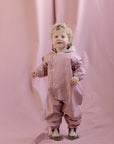 ONESIE RAINSUIT - crabapple