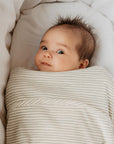 PIEP INBAKERSLAAPZAK - 0-3m - Elke Dag - sage stripes