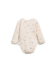 PRINTED RIB FLAMÉ BODY NEWBORN