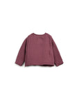 WOVEN SHIRT BABY - bordeaux