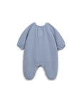 WOVEN JUMPSUIT BABY - blue