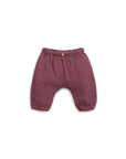 WOVEN TROUSERS BABY - bordeaux