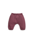 WOVEN TROUSERS BABY - bordeaux