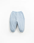 FLEECE TROUSERS BLUE - baby