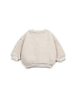FLEECE SWEATER - BEIGE MELANGE