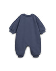 FLEECE JUMPSUIT - DARK BLUE