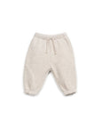 FLEECE TROUSERS - BEIGE MELANGE