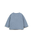 RIB LS T-SHIRT BABY BOY - BLUE