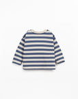 STRIPED JERSEY LS T-SHIRT