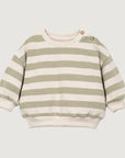 STRIPED JERSEY SWEATER - BABY