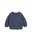 FLEECE SWEATER KIDS - DARK BLUE
