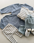 RIB LS T-SHIRT KIDS