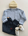 RIB LS T-SHIRT KIDS