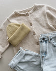 JERSEY CARDIGAN KIDS - PENCIL