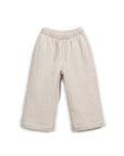 FLEECE TROUSERS - BEIGE MELANGE