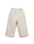 FLEECE TROUSERS - BEIGE MELANGE