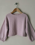 FLEECE SWEATER SOFT LILA - KIDS