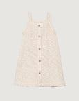 EMBELLISHED PIQUÉ DRESS - KIDS