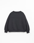 FLEECE SWEATER WOMAN - GRAFITE