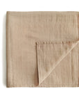 SWADDLE 120x120 - pale taupe