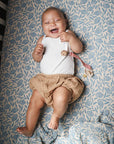 SWADDLE 120x120 - Blue Flowers