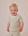 WAFFLE SHORTIE SET
