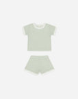 WAFFLE SHORTIE SET