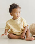 RELAXED BUBBLE ROMPER - YELLOW